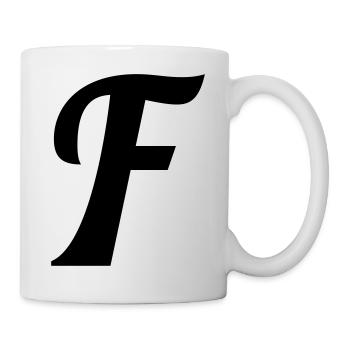 F - Tasse - Weiß - Rechts