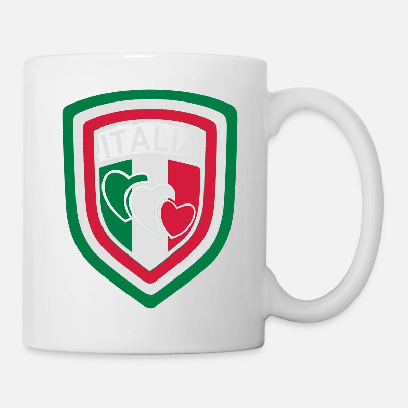scudetto_italia1 - Mug blanc - blanc