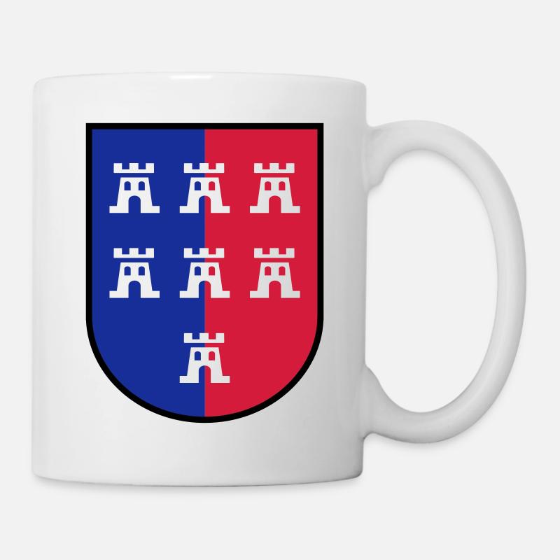 Wappen VG Siebenbürger Sachsen - Tasse - Weiß