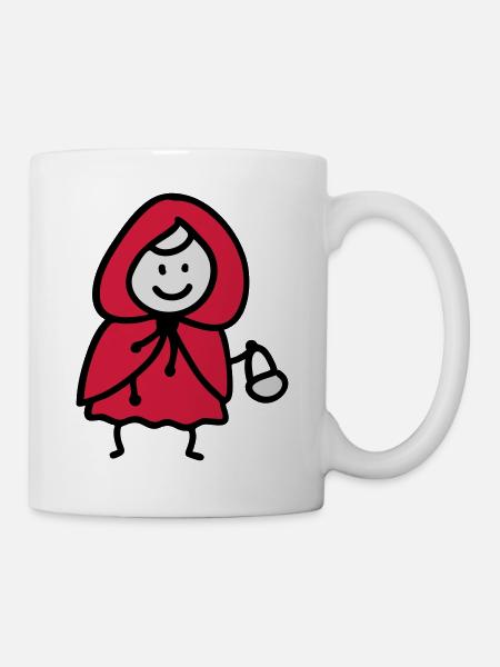 Little Red Riding Hood 3 - Mug - white