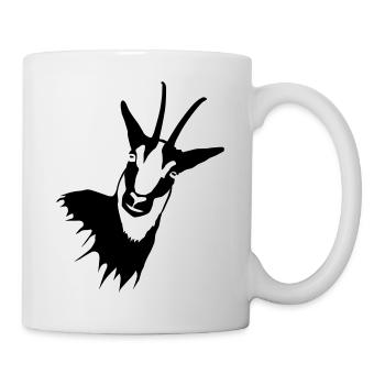 Gams - Tasse - Weiß - Rechts