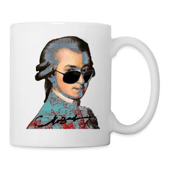 Wolfgang Amadeus Mozart - Mug - white - Right