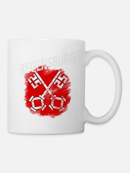 Regensburg - Tasse - Weiß