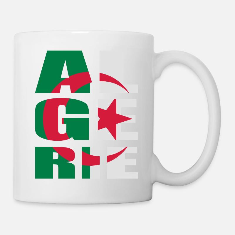 algeria - Tasse - Weiß