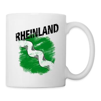Rheinland - Tasse - Weiß - Rechts