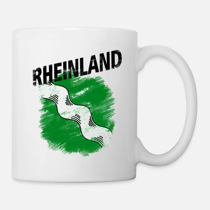 Rheinland - Tasse - Weiß