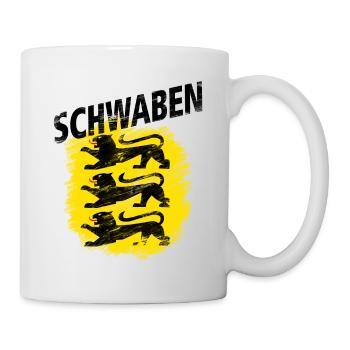 Schwaben - Tasse - Weiß - Rechts