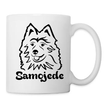 Samojede - Tasse - Weiß - Rechts