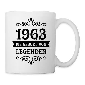 1963 - Die Geburt Von Legenden - Tasse - Weiß - Rechts