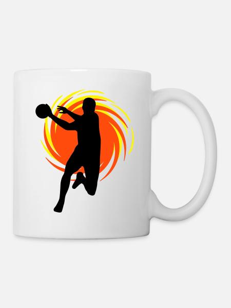 Eddy Handballer - Mug blanc - blanc