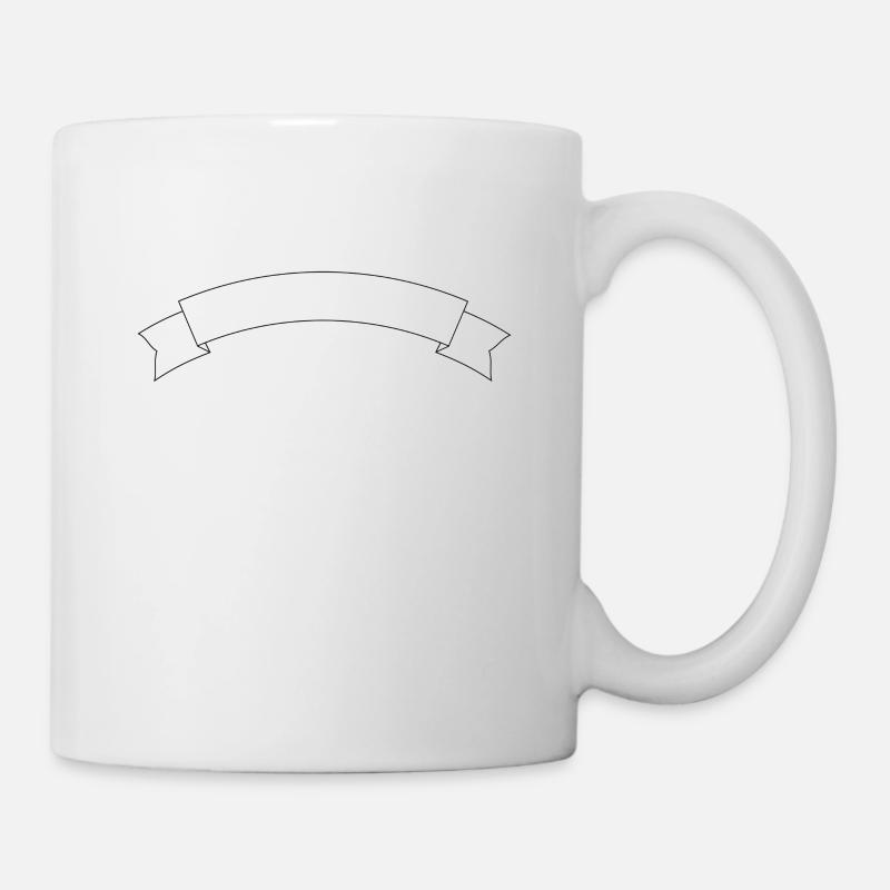 Never underestimate an old guy on a bicycle - Mug - white