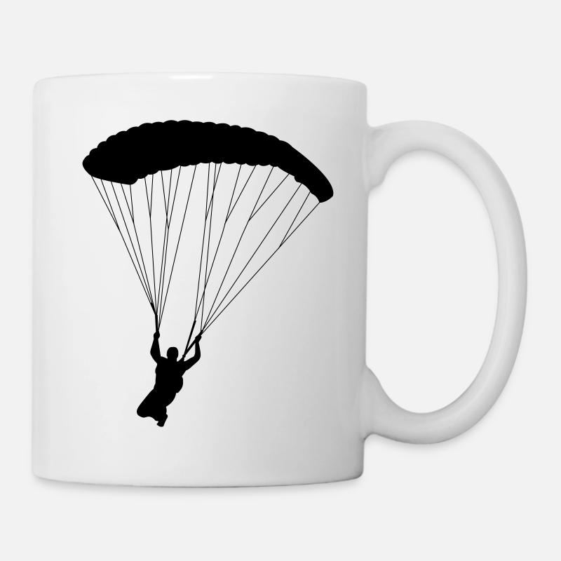 Kappe_sw - Tasse - Weiß