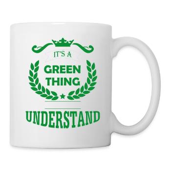 its a green thing - Tasse - Weiß - Rechts