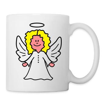 Christkind Engel - Tasse - Weiß - Rechts