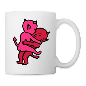 teufels-sex ... von wicki_de - Tasse - Weiß - Rechts