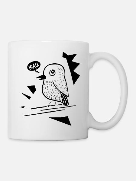 Bird - Tasse - Weiß
