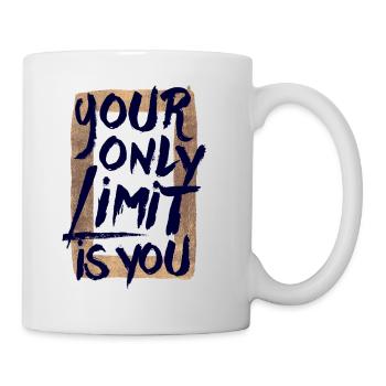 Your only limit is you - Mug - white - Right