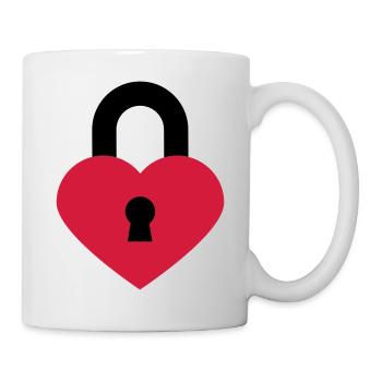 herzschloss_2c - Mug blanc - blanc - Droite