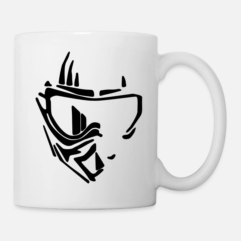 Fullface your fears - Tasse - Weiß