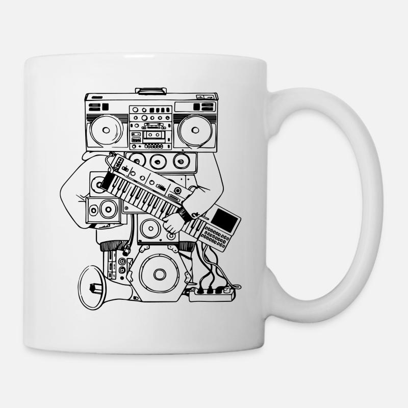 Electro un soundsystem - Mug blanc - blanc