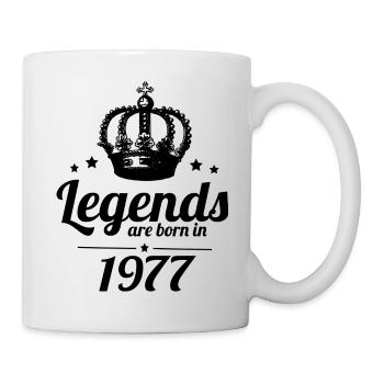 Legends 1977 - Mug blanc - blanc - Droite