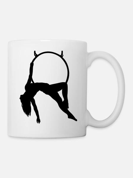 Aerial Hoop - Mug - white