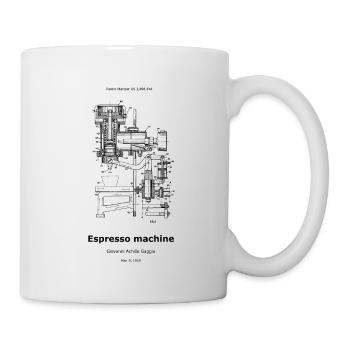 Espresso machine - Mug - white - Right