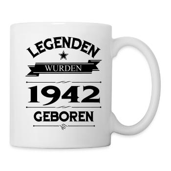 1942 - Tasse - Weiß - Rechts