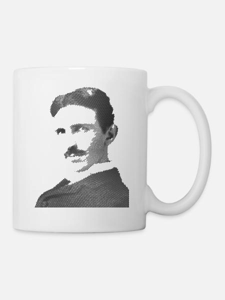 Nikola Tesla - Mug blanc - blanc