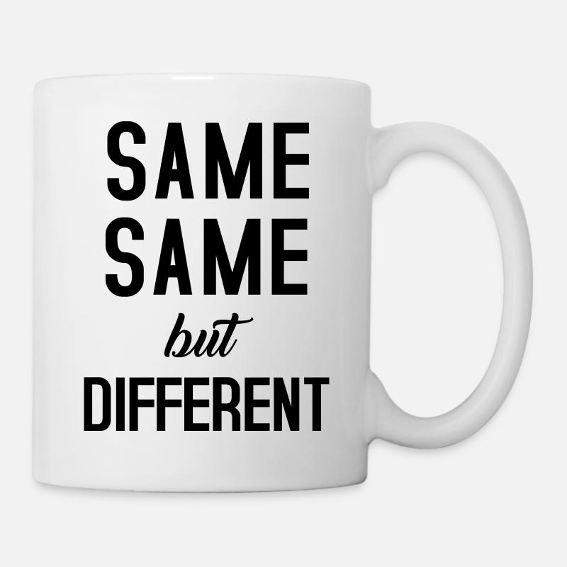 Same Same - Tasse - Weiß