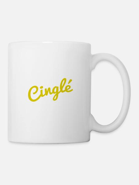 j'ai un parrain cinglé ne me force pas a l'appler - Mug blanc - blanc