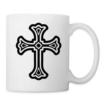 Croix 03.0 - Mug blanc - blanc - Droite