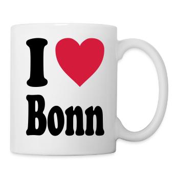 I love Bonn - Mug - white - Right
