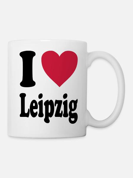J'adore Leipzig - Mug blanc - blanc
