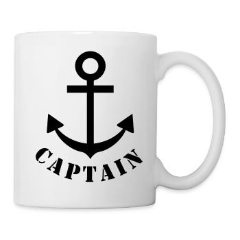 captain - Mug blanc - blanc - Droite