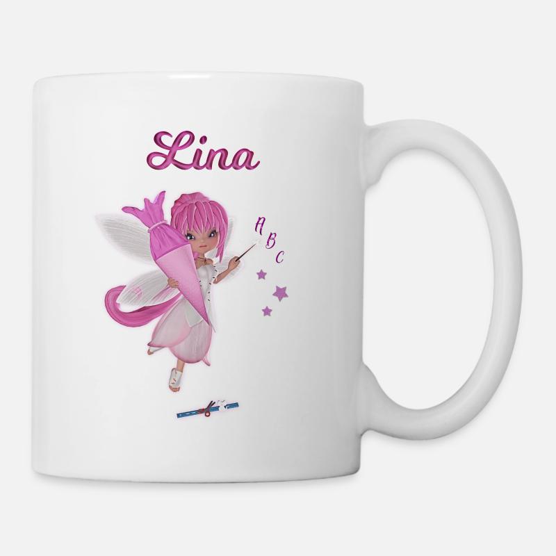 Einschulung Lina - Tasse - Weiß