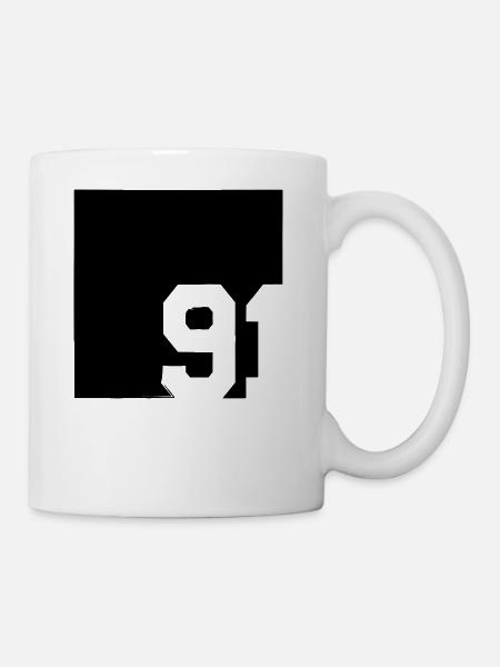 Geburtsjahr 1991 Geschenk - Tasse - Weiß