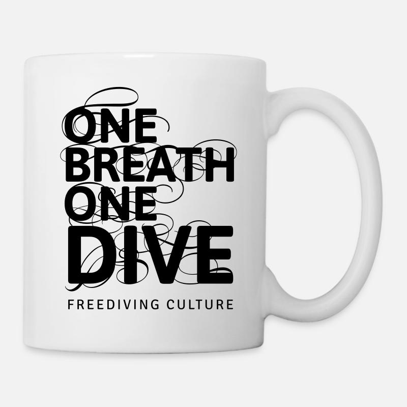 One Breath One Dive III - Mug - white
