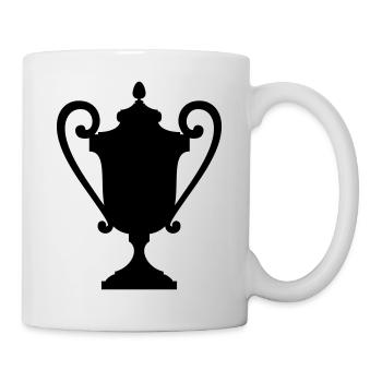 sport racing trophy - Tasse - Weiß - Rechts