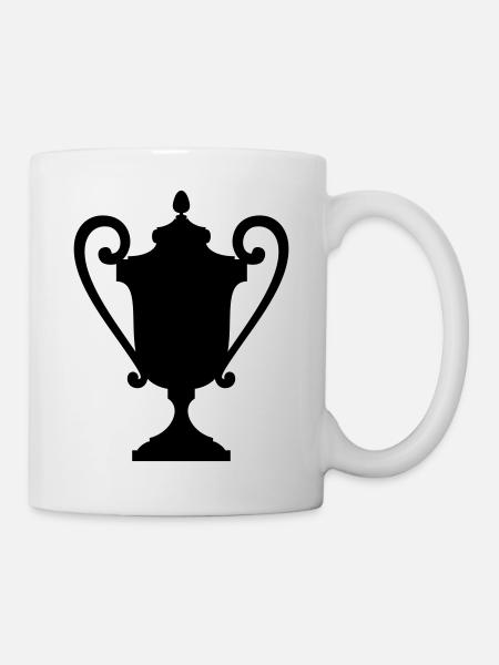 sport racing trophy - Mug - white