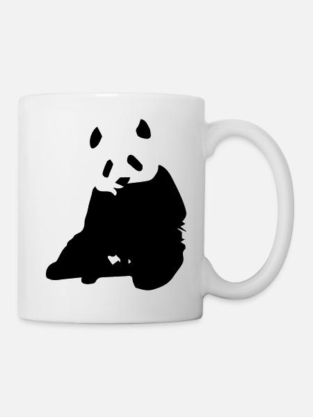 panda 3 - Mug blanc - blanc
