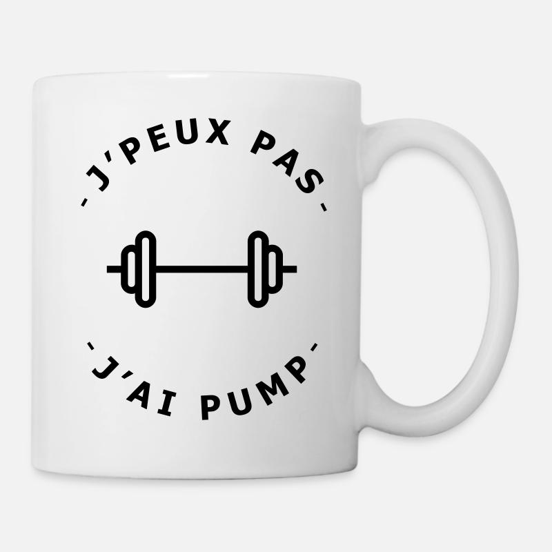 J'peux pas j'ai Pump - Mug blanc - blanc