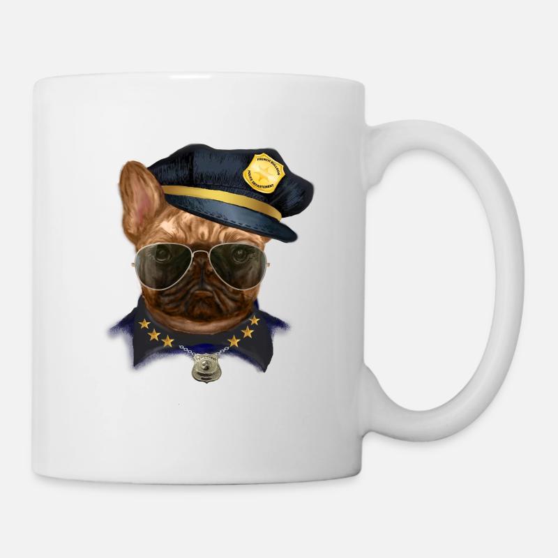 French Bulldog - Mug - white