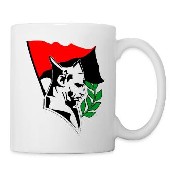 Durruti - Anarchy Flag - Tasse - Weiß - Rechts