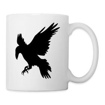 Black Raven - Mug - white - Right