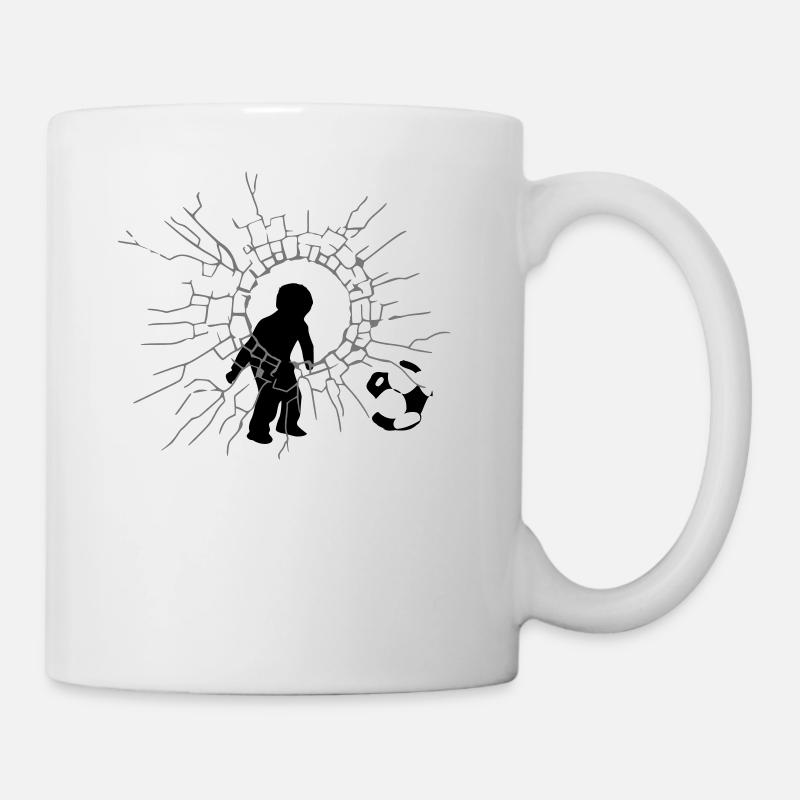 Fußball Junge - Tasse - Weiß