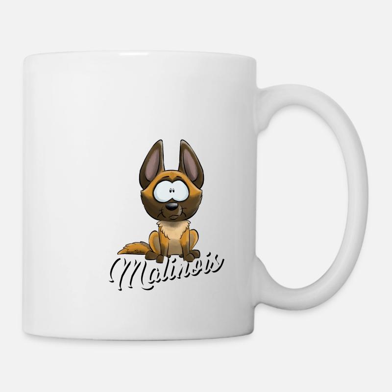 Je Suis Malinois - blanc FR - Mug blanc - blanc