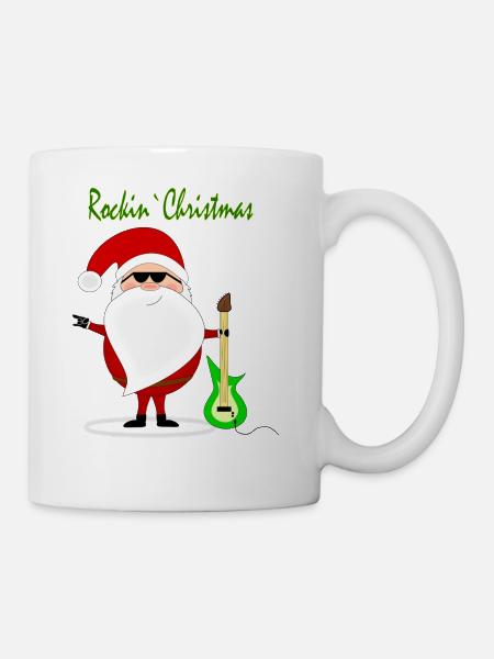 Rockin Christmas - Mug - white