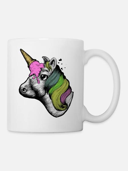 unicorn - Mug - white
