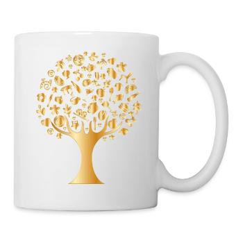 tree of life - Mug - white - Right